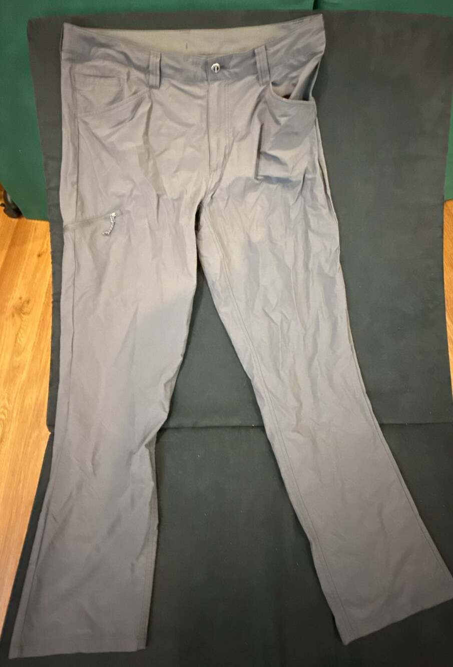 Patagonia Quandary Pants Size 38 Gray Hiking Outdoor